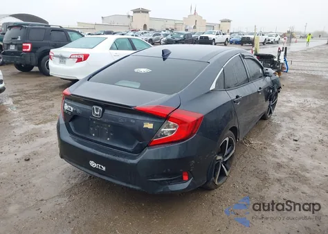 2017 Honda Civic Ex-L z USA, uszkodzony, nr VIN 2HGFC1F82HH650221